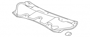 Honda CRV 12-16 Hood Insulation