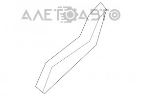 Right rear bumper reflector for Lexus ES250 ES300h ES350 19-24