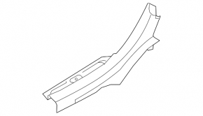 Door sill trim rear left inner Hyundai Elantra UD 11-16