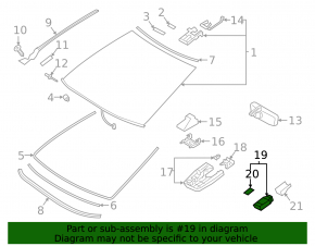 Rain sensor Toyota Rav4 19-