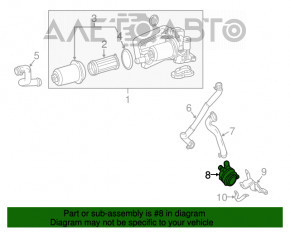 Coolant pump Mercedes GLA 15-20