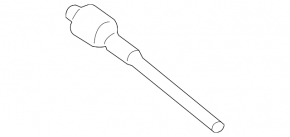 Left steering rod for Nissan Murano 09-14