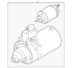 Starter VW CC 08-17