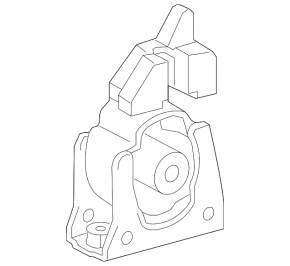 Front engine mount Toyota Prius 30 10-15 TENACITY