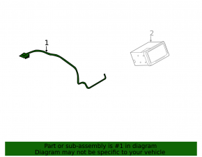 Nissan Leaf 11-12 GPS Antenna