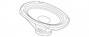 Speaker door front left Nissan Maxima A36 16-