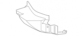 Rear right control arm pad for spring Lexus NX200t NX300 NX300h 15-21