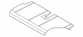 Rear row of seats 3 row VW Tiguan 22-24 cloth black