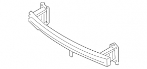 Front Bumper Reinforcement for Kia Sorento 21-24 HEV, PHEV