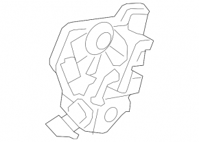 Front left door lock for Lexus LS460 LS600h 07-12