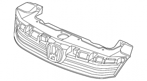 12-12 Honda Civic grille