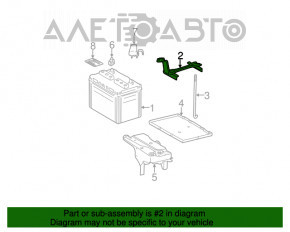 Battery Mounting Bracket Lexus RX300 RX330 RX350 04-09