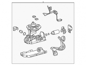 Fuel pump petrol pump Toyota Venza 21-