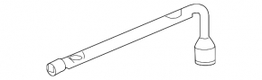 Acura MDX 14-20 1-hole lug wrench