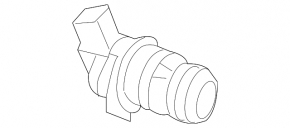 Windshield washer motor Mazda 3 19-