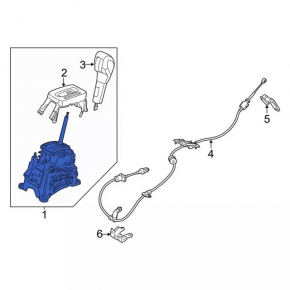 Ford Fiesta 11-19 Gearbox Shifter