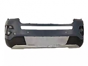 Front bumper upper part Ford Explorer 18-19 rest for park with plug