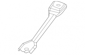 Left front subframe bracket for Mazda CX-50 23-25