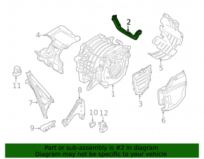 Inverter bracket BMW i3 14-17