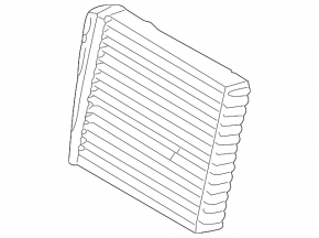 VW Tiguan 09-17 heater radiator