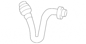 Rear left brake hose for Mitsubishi Lancer 10-17