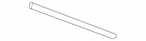 Seal lower radiator deflector Honda Accord 13-17