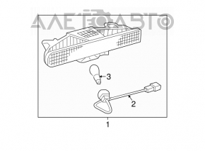 Brake light Toyota Solara 2.4 04-08
