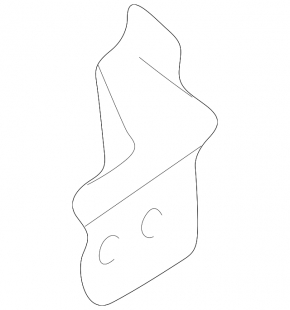 Upper front right door hinge for a 2012 Nissan Rogue
