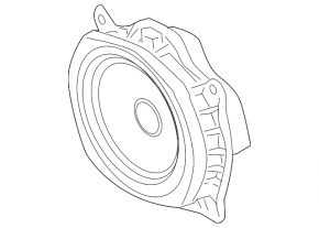 Front right door speaker for Lexus LS460 LS600h 07-17
