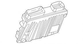 Block ECU engine computer Toyota Venza 21-