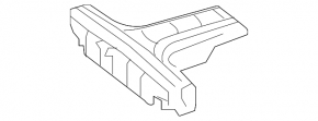 Mercedes E-class W212 10-13 hood release lever under the hood