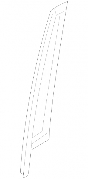 Door trim side front left Mercedes GLC 16-22