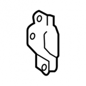 Rear bumper mount inner left Ford Explorer 16-19