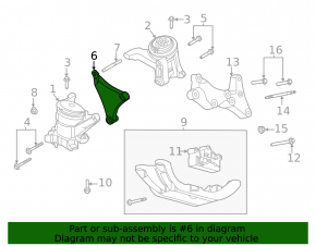 Engine mount bracket right Ford Explorer 20- 2.3T