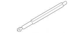 Bonnet shock absorber right Mercedes W164 ML