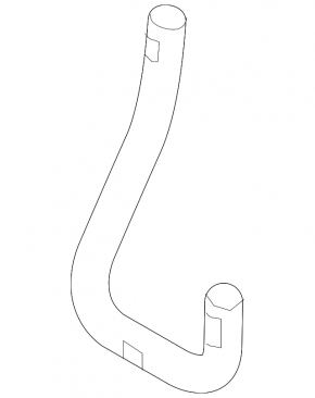 Cooling pipe lower Kia Sorento 14-15 3.3