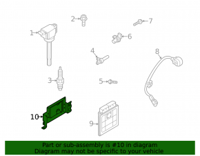 Hyundai Sonata 20-26 HEV Engine Computer ECU Bracket