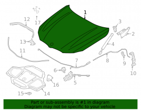 Bare hood BMW 7 G11 G12 16-22