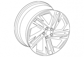Wheel disk R21 Audi Q7 20-24