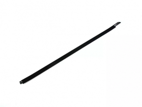 Door-glass molding, center, front left, Dodge Challenger 2009-23, matte