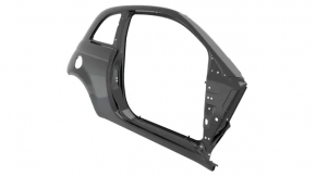 Quarter wing rear right Fiat 500 12-19