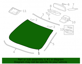Honda Civic X FC 16-19 Windshield