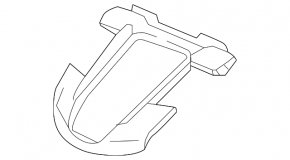 Honda CRV 17-22 center console trim scratch