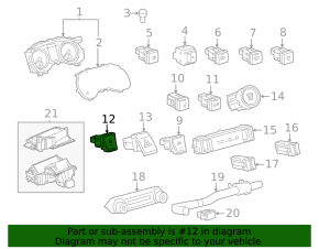 Toyota Rav4 19- Stabilization Disabling Button