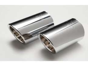 Exhaust pipe tip Audi A3 8V 15-20 set of 2 pcs, chrome