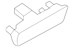 Kia K5 21-24 right front bumper dimensions