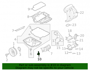 Oil level sensor Porsche Cayenne 958 11-18 3.6, 4.8
