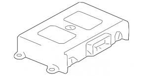 Communication Control Module Mercedes GLS-class X166 13-19