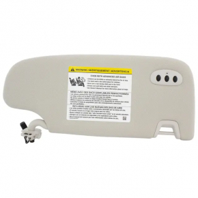 Left visor Ford Edge 15 - gray, with control