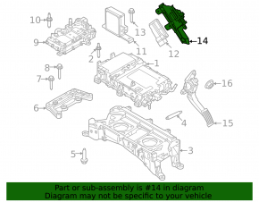 ECU Block Bracket Engine Computer Ford Mustang Mach-E 21-23